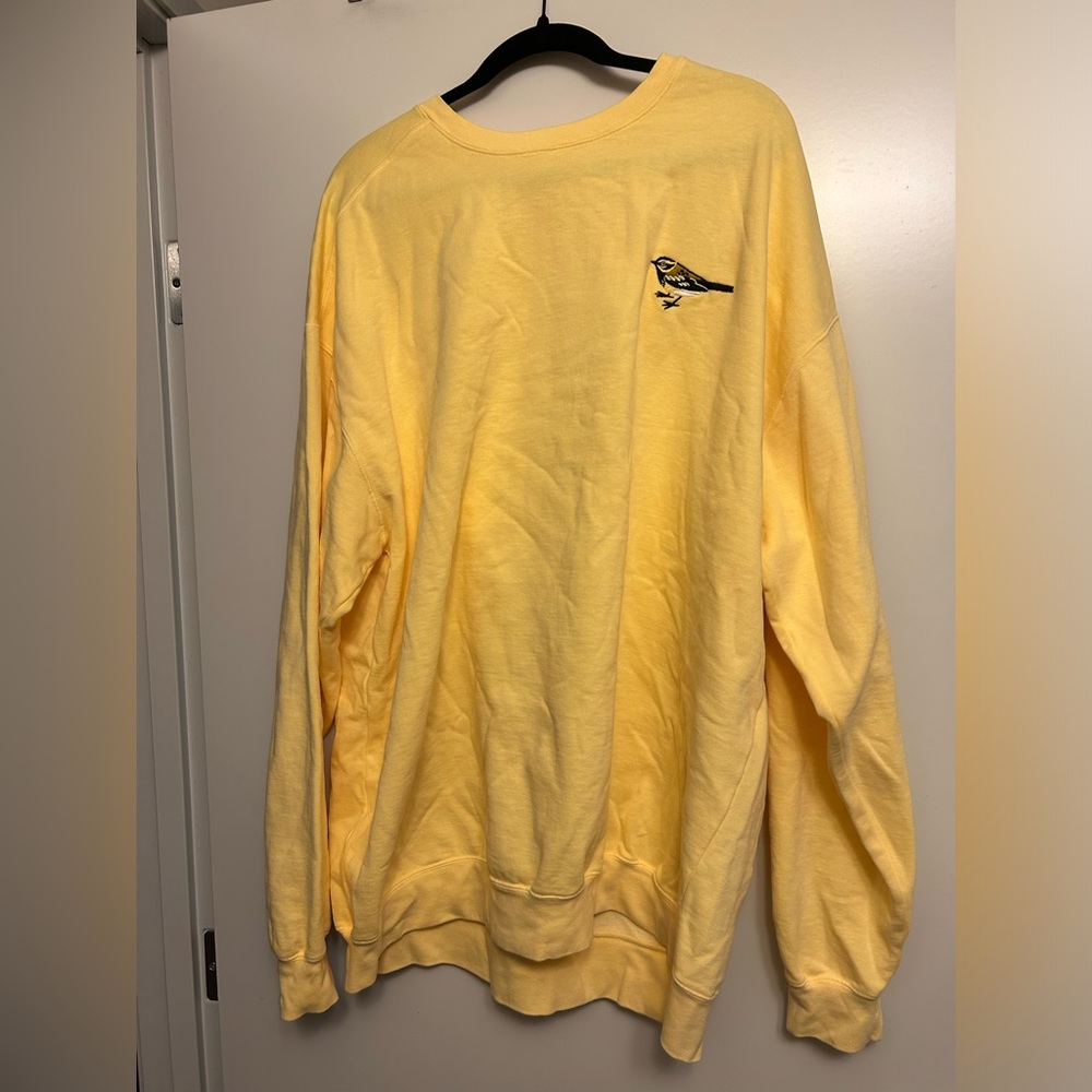 Bird collective embroidered warbler sweatshirt